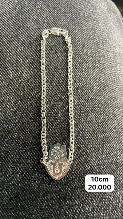 Pulseras de plata de la u o del colo - miniatura 1