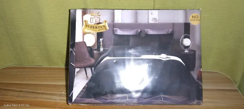 Cubrecama y sabanas de 2 plazas y paños de cocina - 5