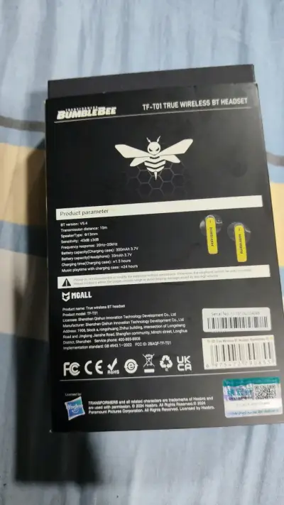 Auriculares inalámbricos Bumblebee TF-T01 - miniatura 3