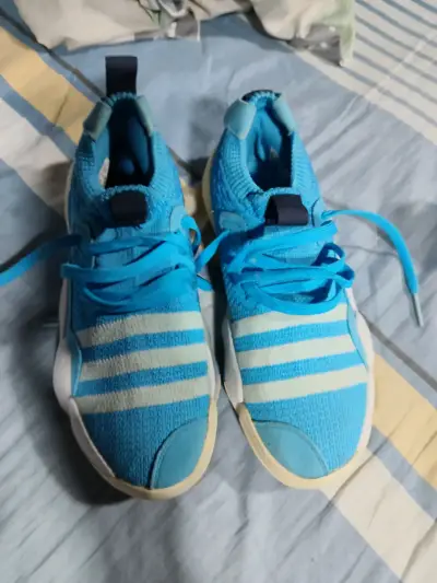 Zapatillas deportivas azules Adidas para hombre - miniatura 4
