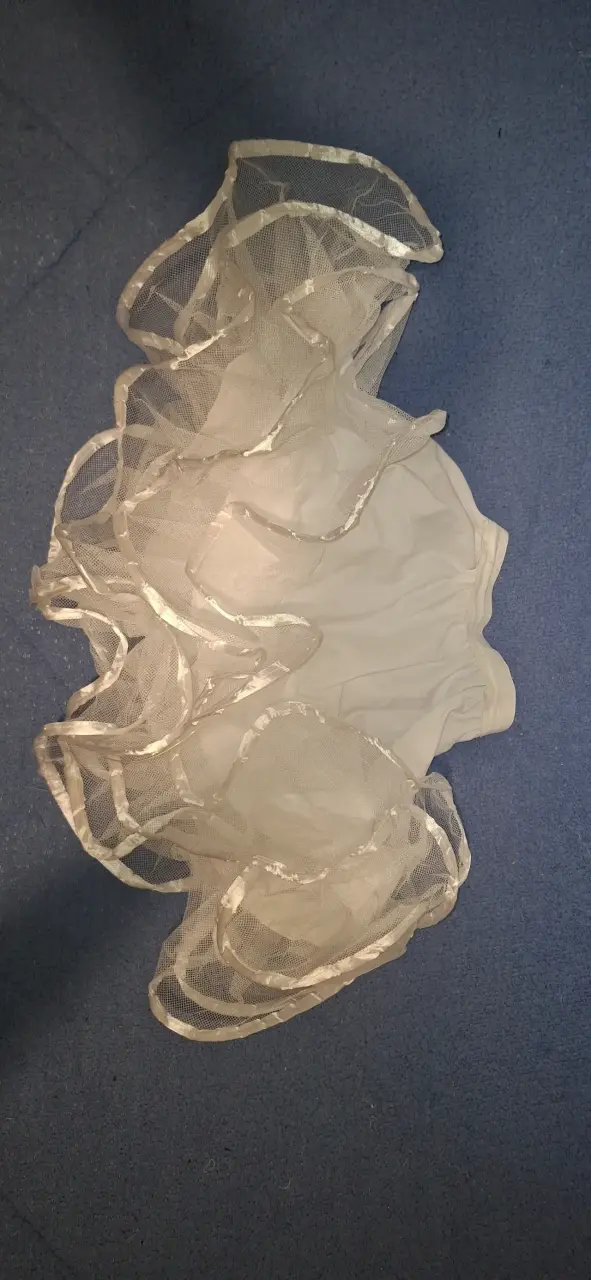 Falso blanco para vestido de cueca