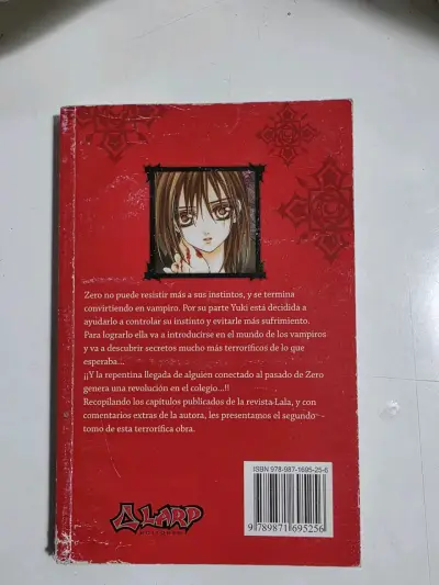 Manga Vampire Knight Volumen 2 de Matsuri Hino - miniatura 2