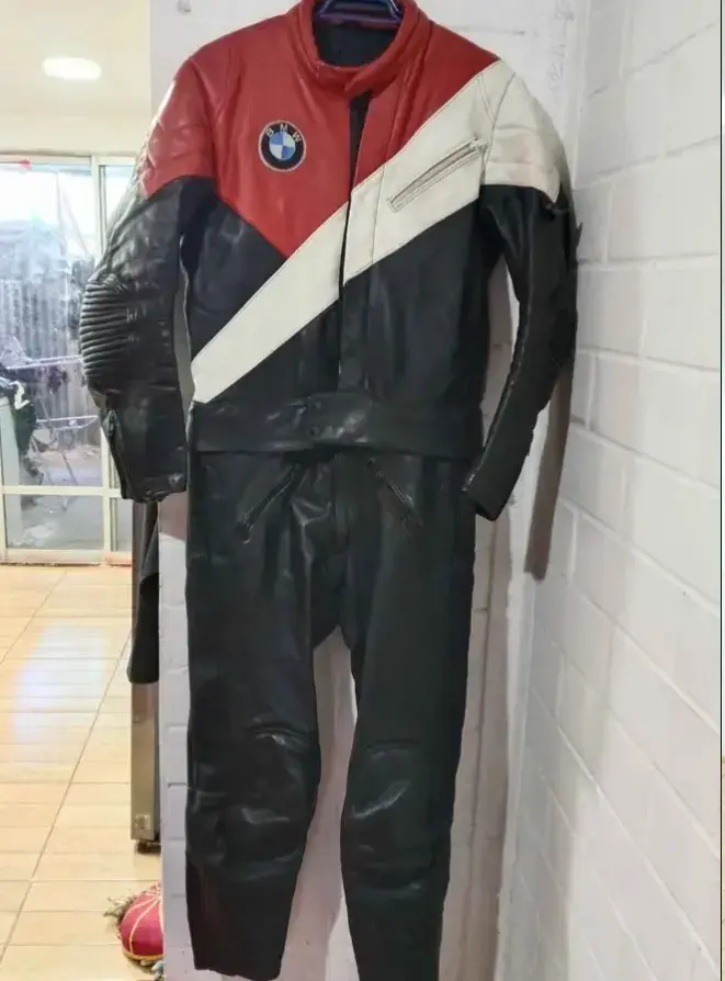 Traje de motociclista de cuero BMW - 2