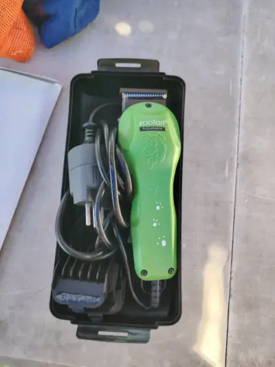 Cortadora de Pelo para Mascotas Zoofari Verde - miniatura 2