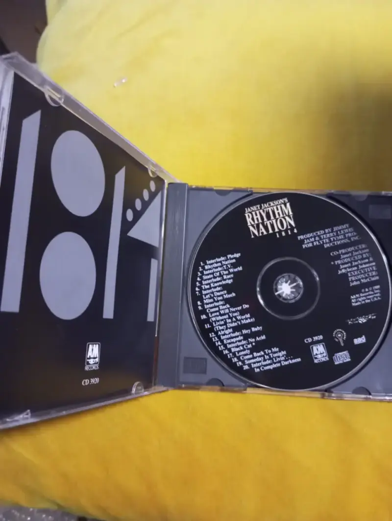 CD Janet Jackson – Rhythm Nation 1814 (1989) Edici - 2