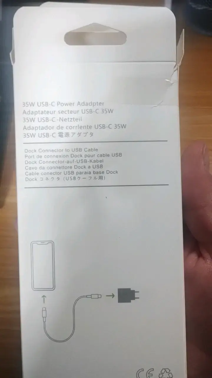 Cargador USB-C 35W con Cable Tipo-C - 4