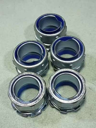 Pack 5 Conectores Rectos Flexible 50mm - miniatura 1