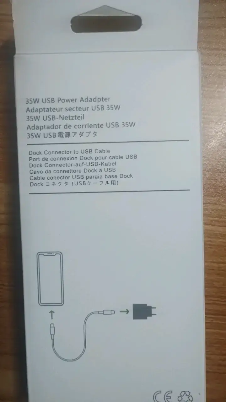 Cargador USB-C 35W Lightning iphone - 3