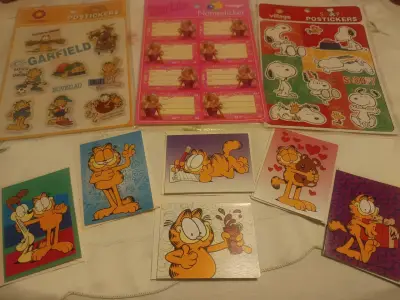 Set village de Stickers y tarjetitas vintage - miniatura 1