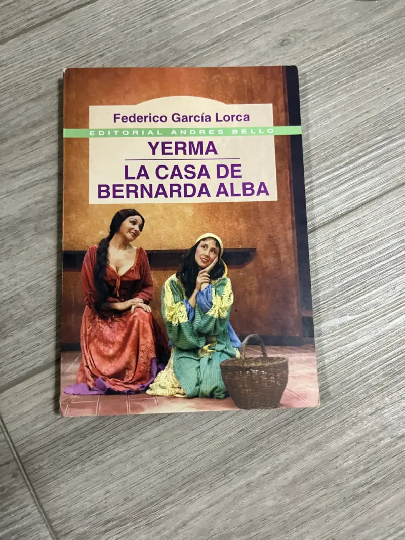 Libro Yerma y La Casa de Bernarda Alba