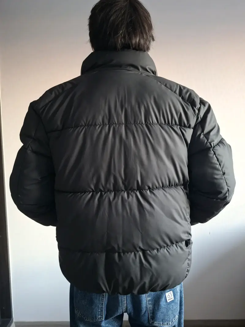 Chaqueta acolchada negra para hombre - 4