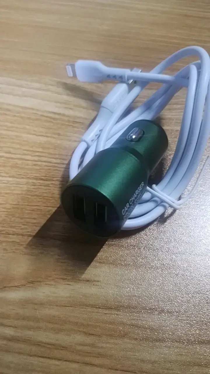 Cargador Auto ( rápida) con Cable iPhone - 2