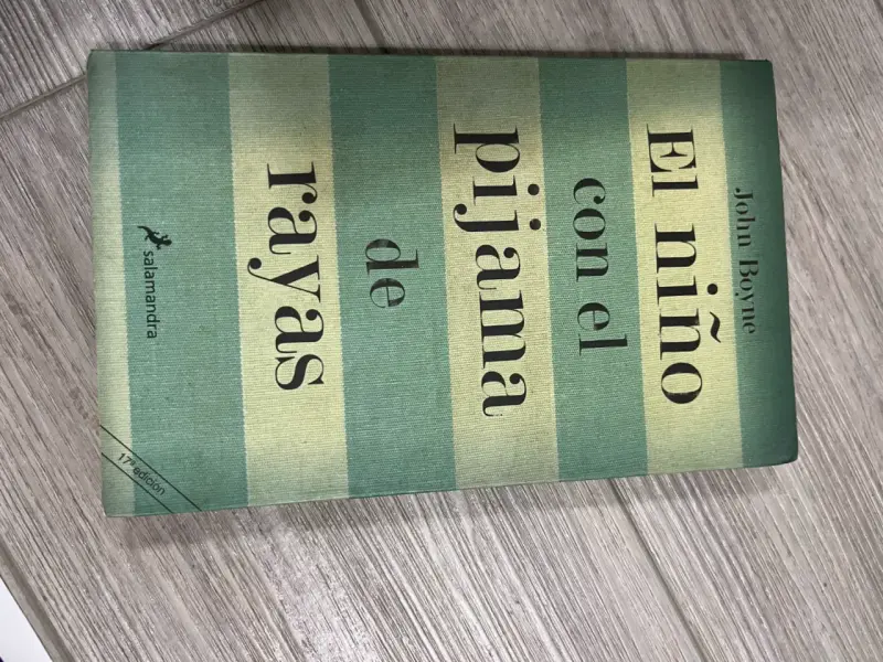 Libro 'El niño con el pijama de rayas'