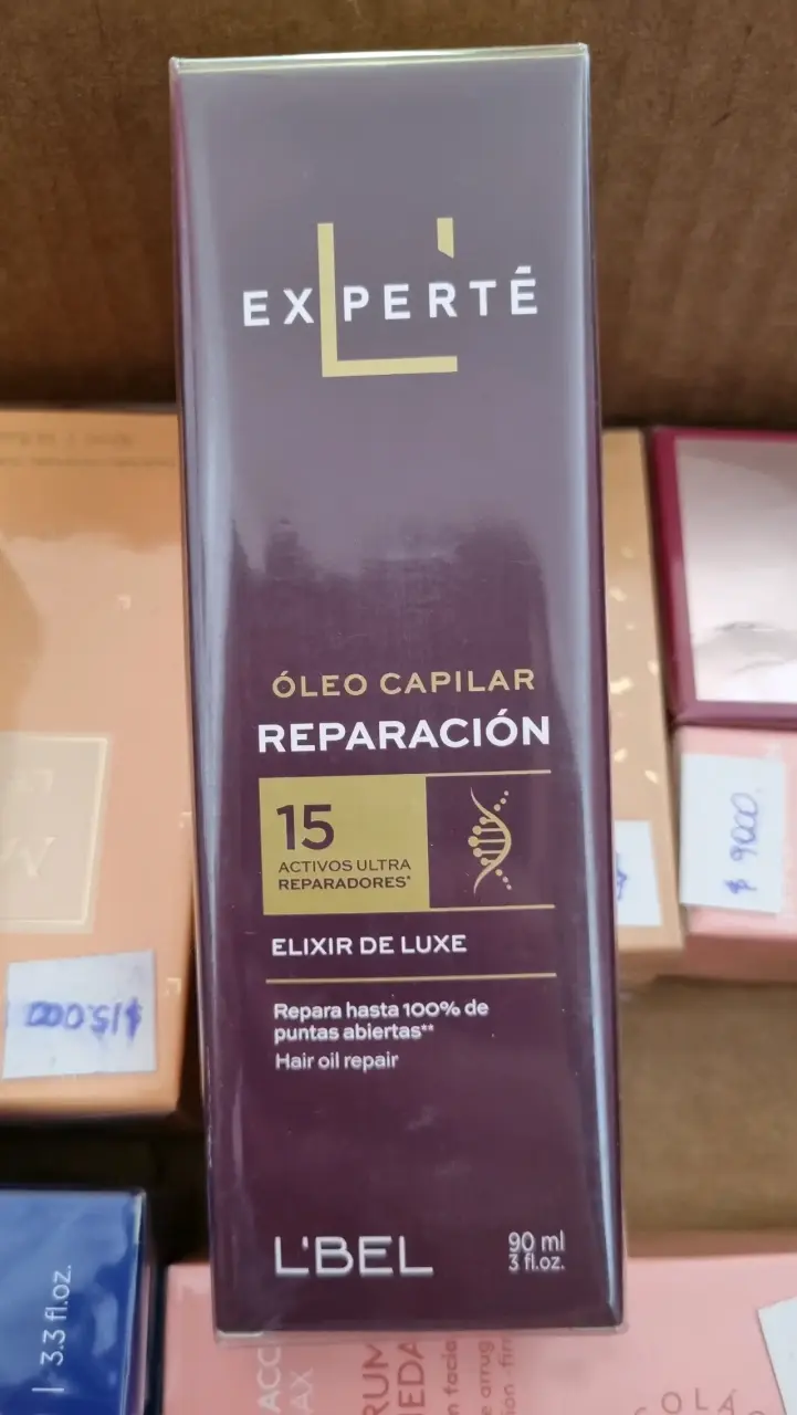 Óleo Capilar Reparación L'Bel Experté 90ml