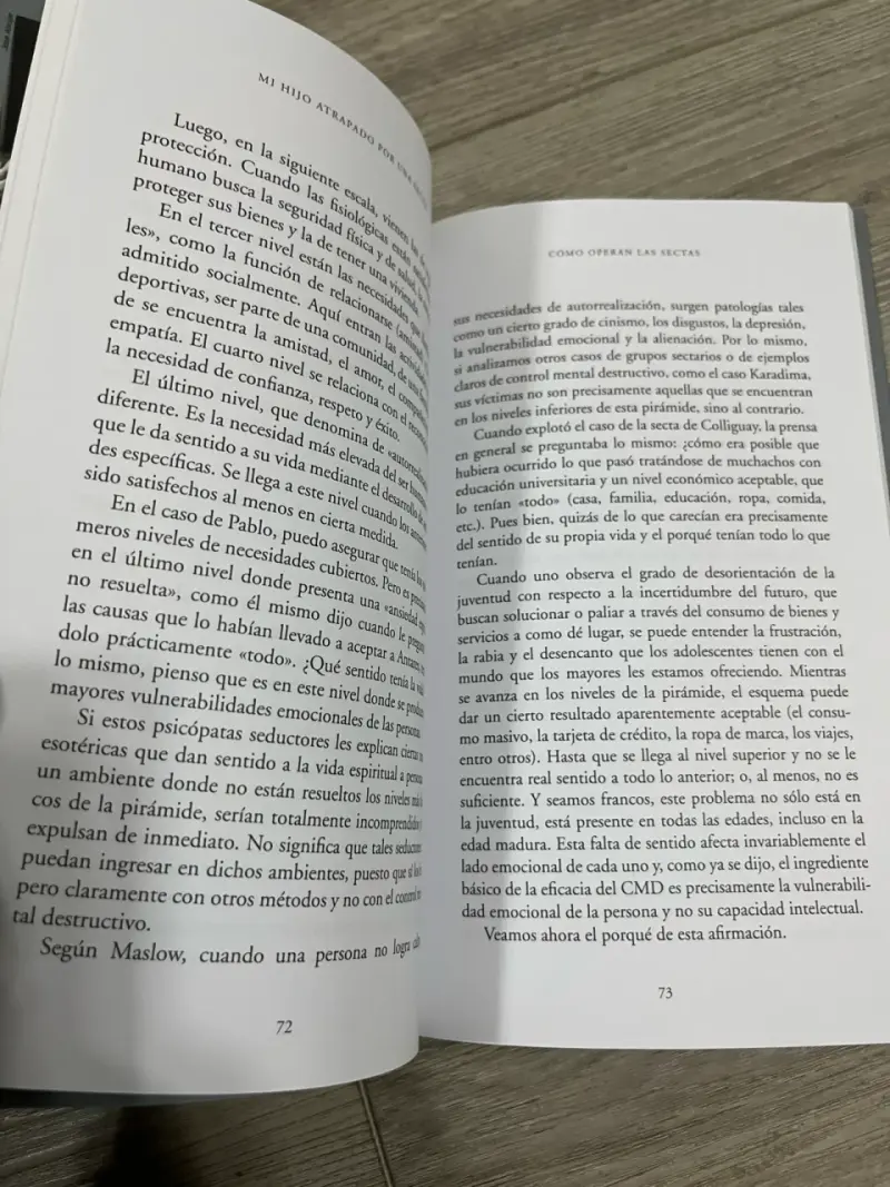 Libro 'Mi Hijo Atrapado Por Una Secta' - 2