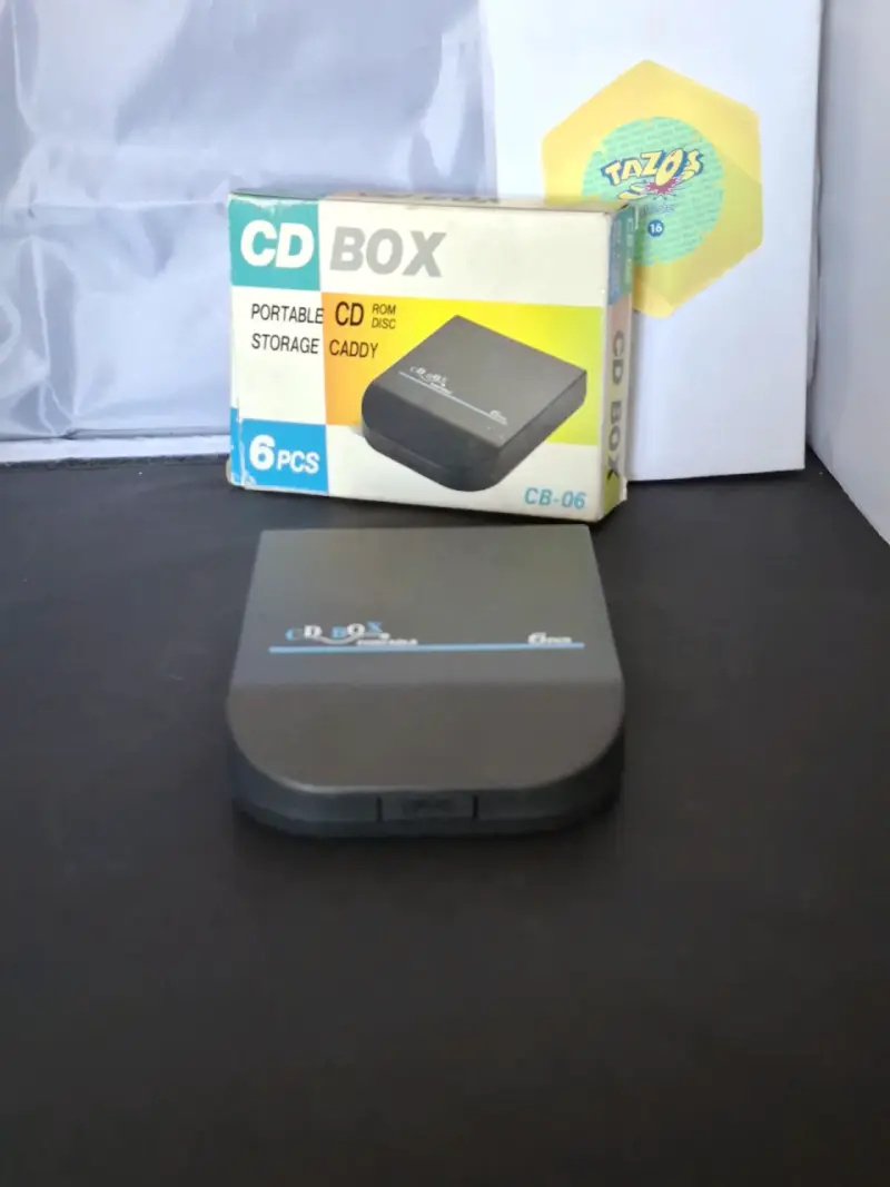 Caja de Almacenamiento para CDs Portátil 6 Piezas - 2