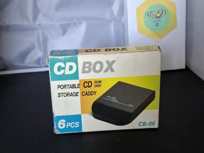 Caja de Almacenamiento para CDs Portátil 6 Piezas - 5