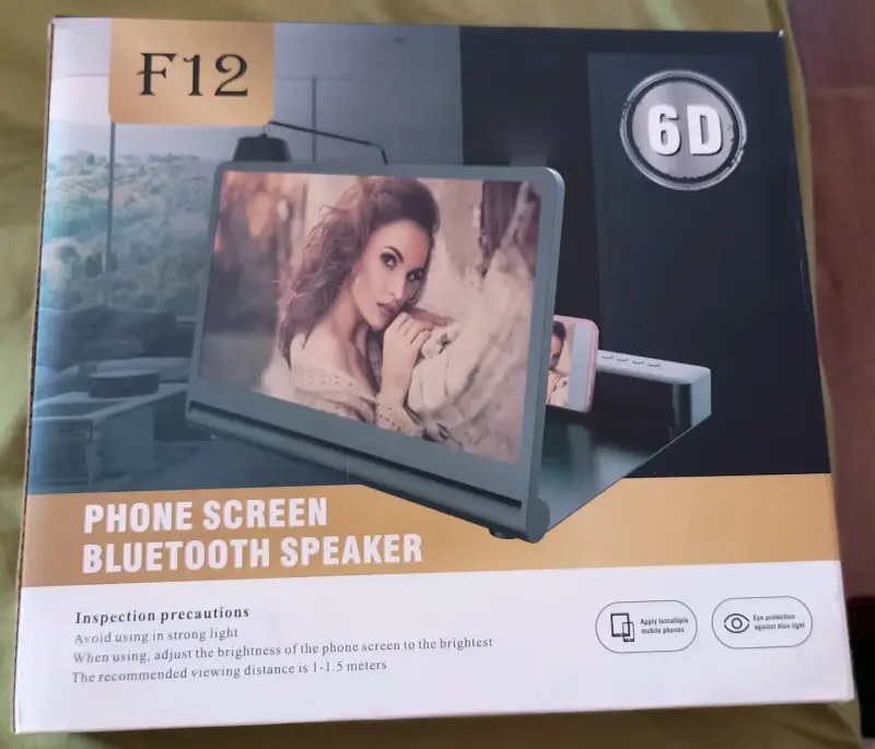 Amplificador de Pantalla de Teléfono F12 - 4