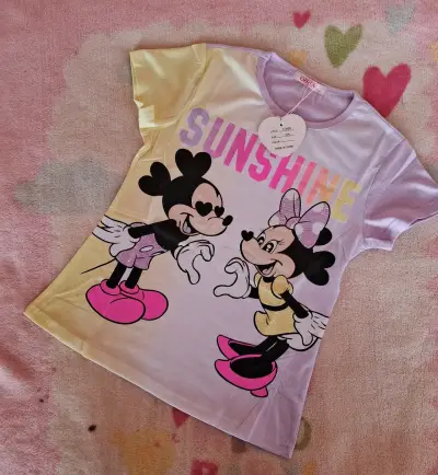 Polera infantil Disney Mickey y Minnie - miniatura 1