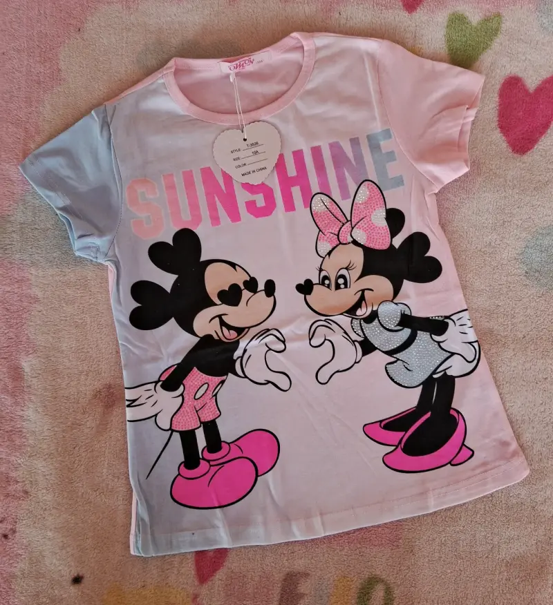 Polera infantil Disney Mickey y Minnie - 3