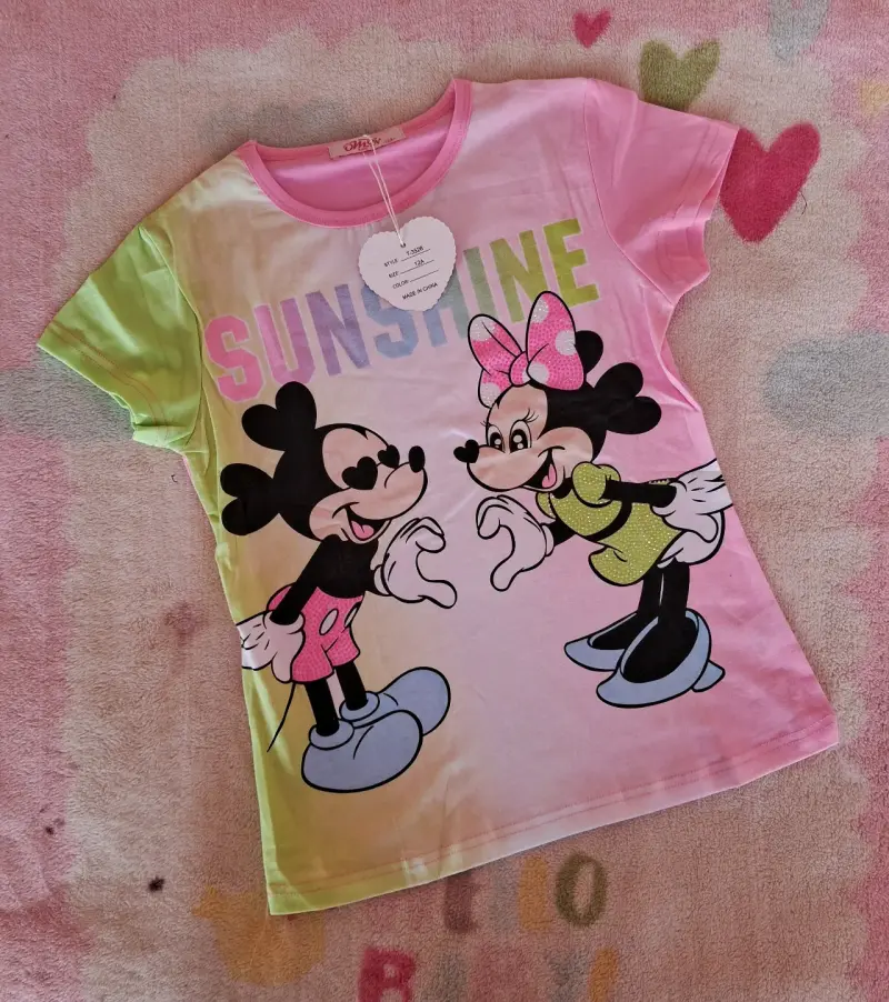Polera infantil Disney Mickey y Minnie - 4
