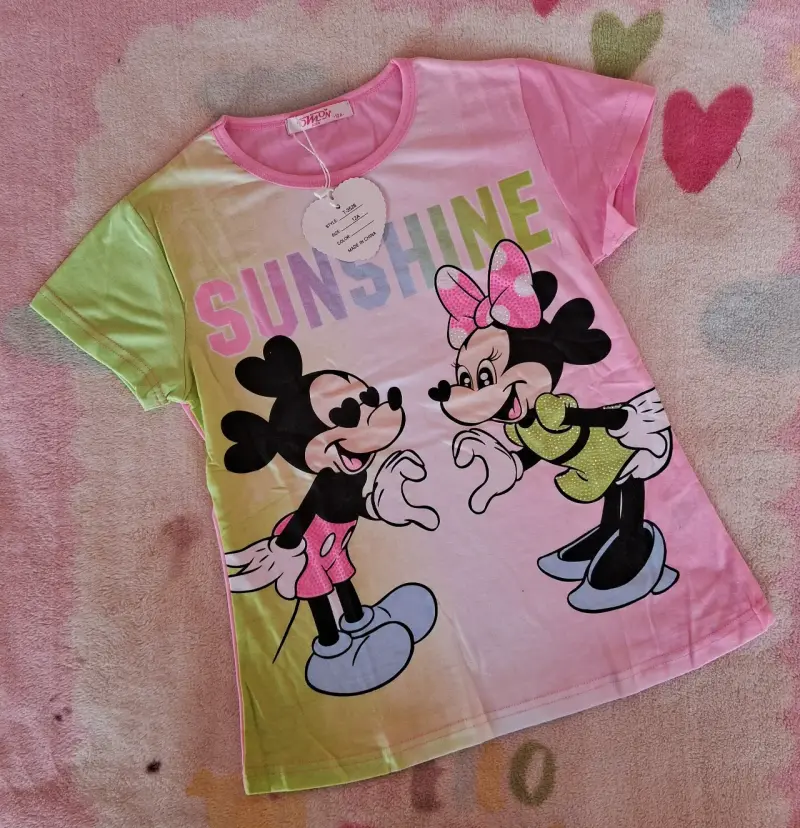 Polera infantil Disney Mickey y Minnie - 5