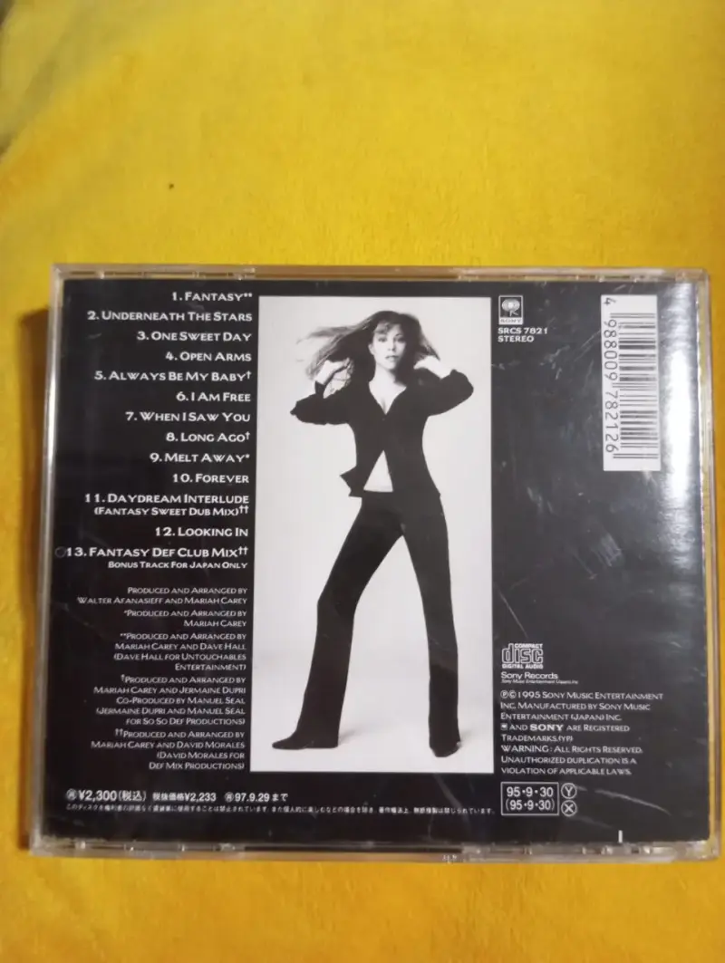 CD Mariah Carey – Daydream (1995) Edición Japonesa - 2