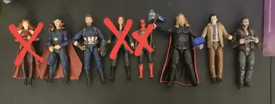 Figuras de acción de superhéroes Marvel - miniatura 1