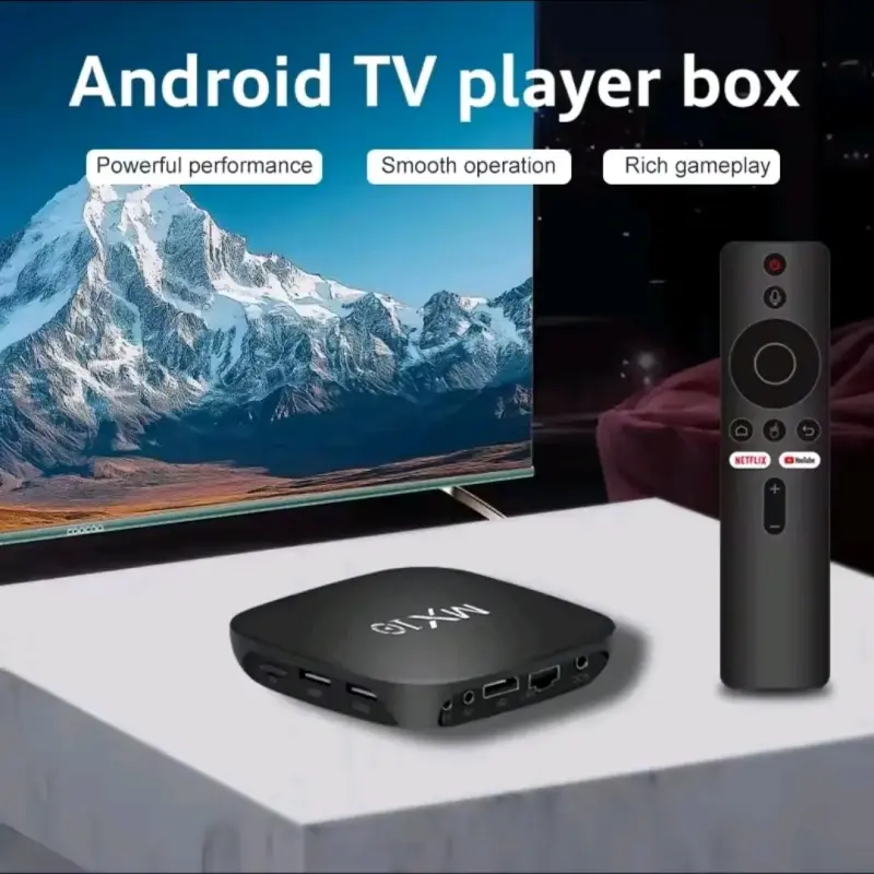 Caja Android TV MX10 4K Ultra HD - 2