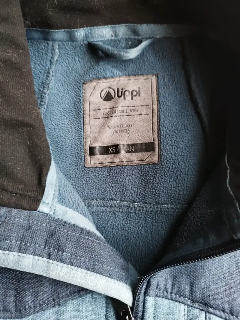 Chaqueta Softshell Azul para Hombre Upp - 2