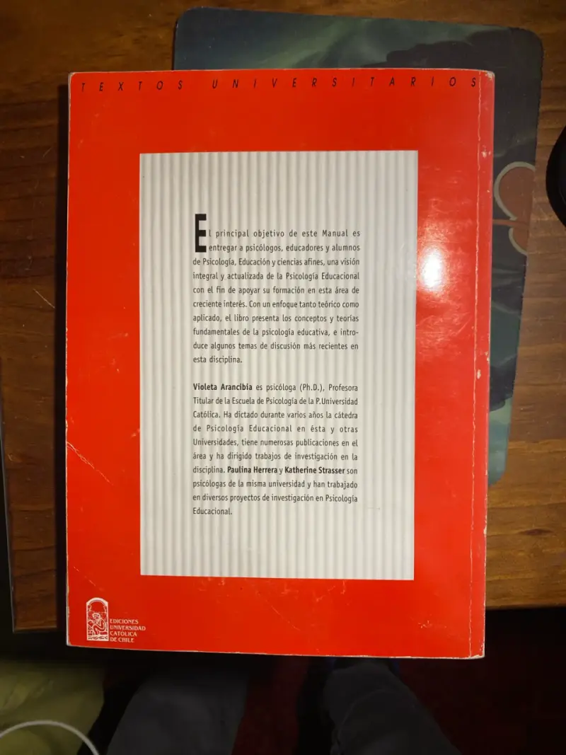 Manual de Psicología Educacional Segunda Edición - 2
