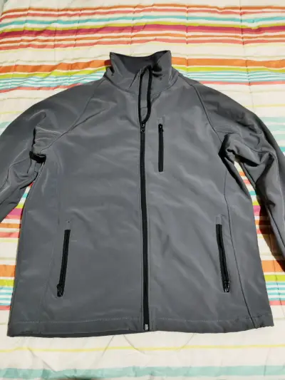 Chaqueta Softshell Gris para Hombre - miniatura 2