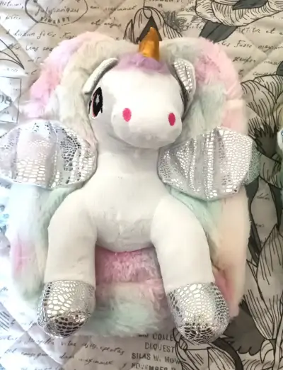 Mochila infantil de unicornio - miniatura 1