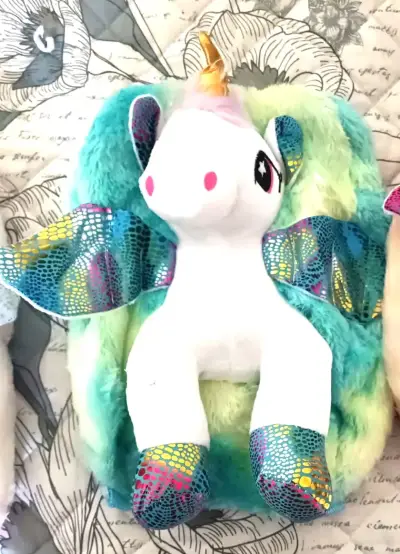 Mochila infantil de unicornio - miniatura 2
