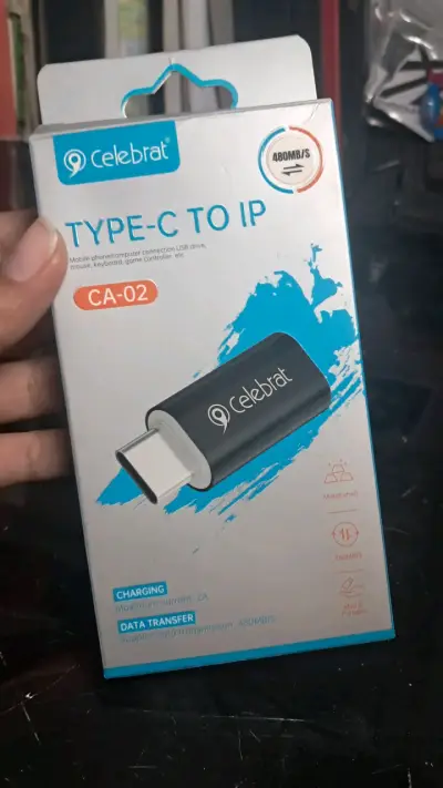 Adaptador Celebrat Type-C a IP CA-02 - miniatura 1