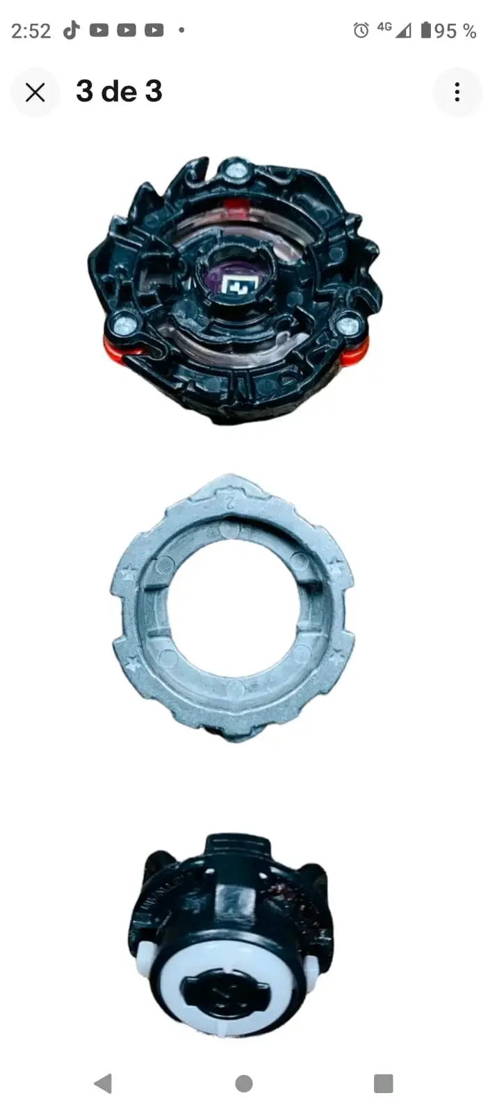 Beyblade evolución Satomb S3 E0722 - 2