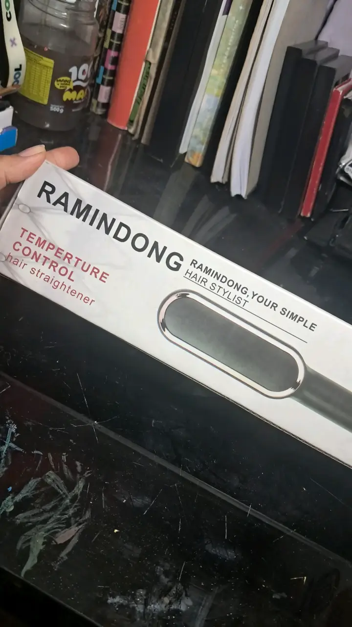 Plancha de Pelo Ramindong con Control de Temperatura - 1