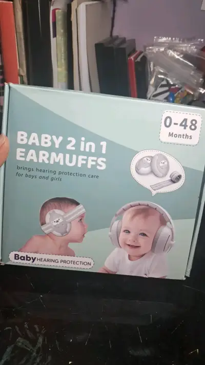 Orejeras para bebé 2 en 1 protección auditiva - miniatura 1