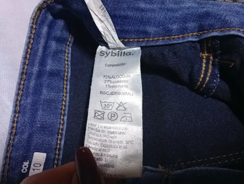 Jeans azul mujer Sybilla Zoe - 2
