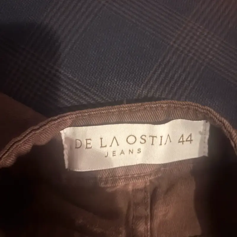 Pantalones De La Ostia marrones talla 44 - 3