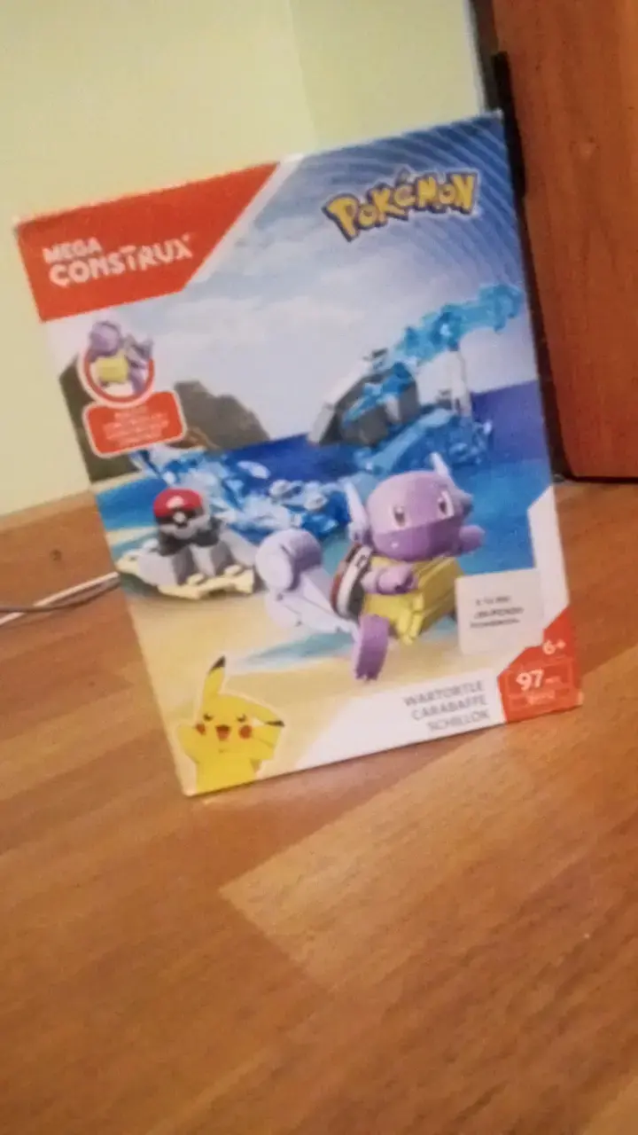 Set de construcción Mega Constru Pokémon Wartortle - 1