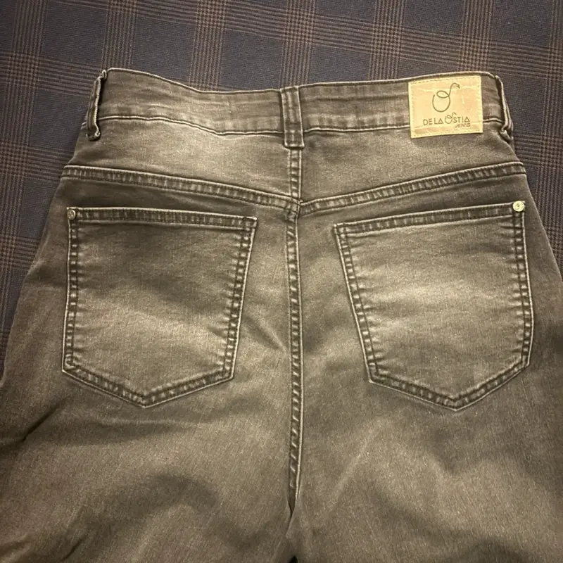 Jeans grises claro De La Ostia - 2