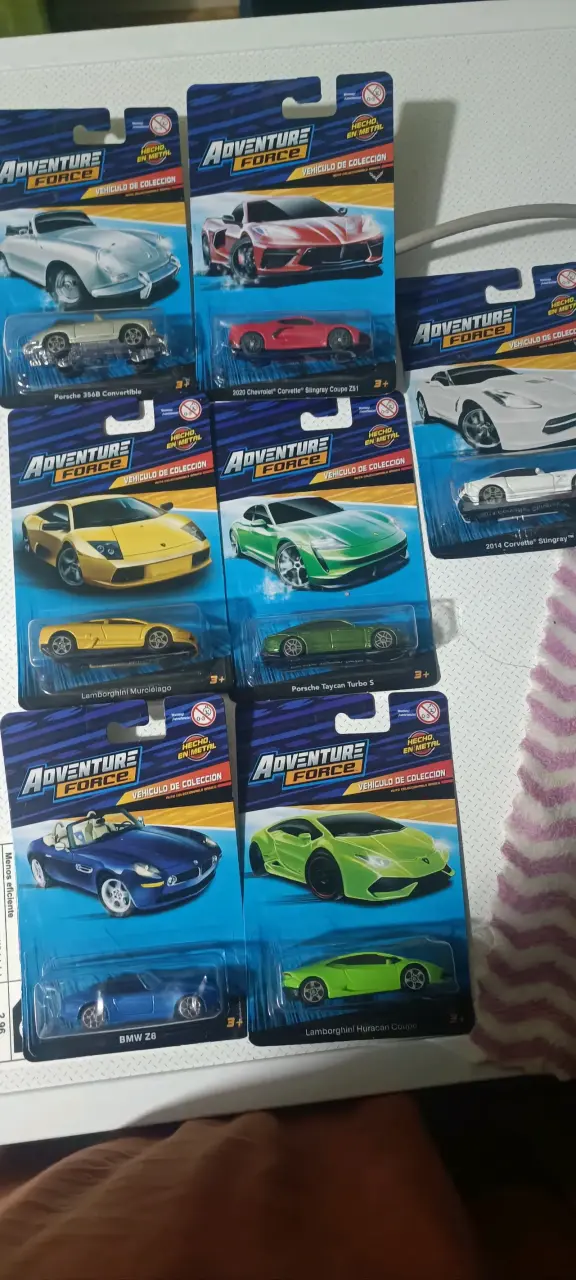 Set de autos de colección Adventure Force