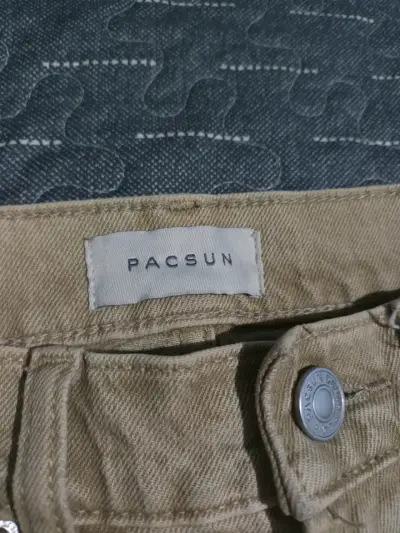 Jeans beige para mujer  PacSun en buen estado - miniatura 1