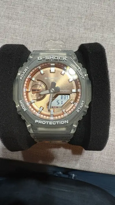 Reloj Casio G-Shock Transparente Resistente al Agu - miniatura 1