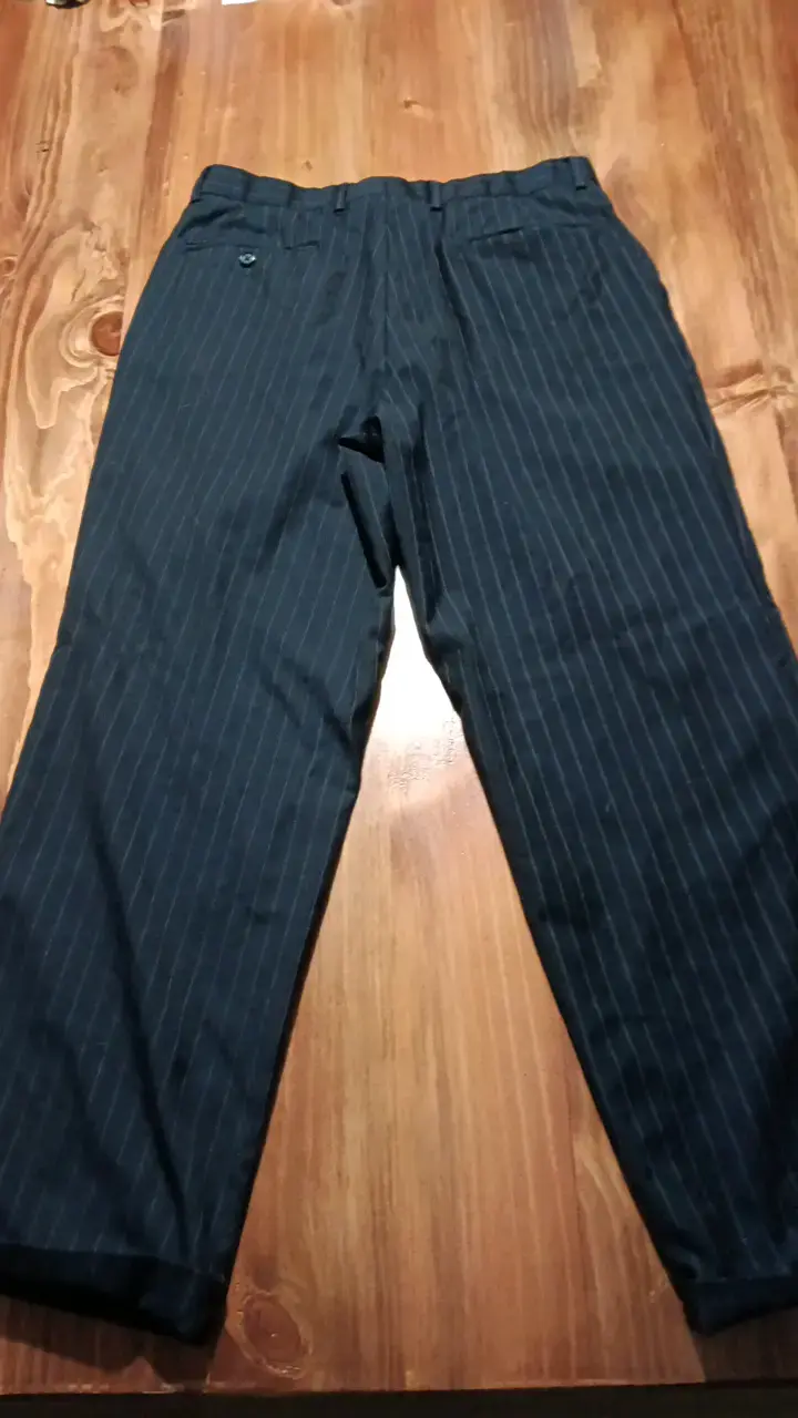 Pantalones de vestir a rayas para hombre - 3
