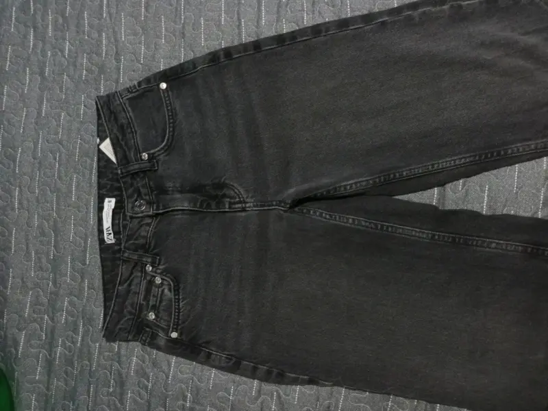 Jeans negros Zara para mujer talla 34 - 2