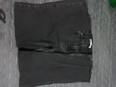 Jeans negros Zara para mujer talla 34 - miniatura 3