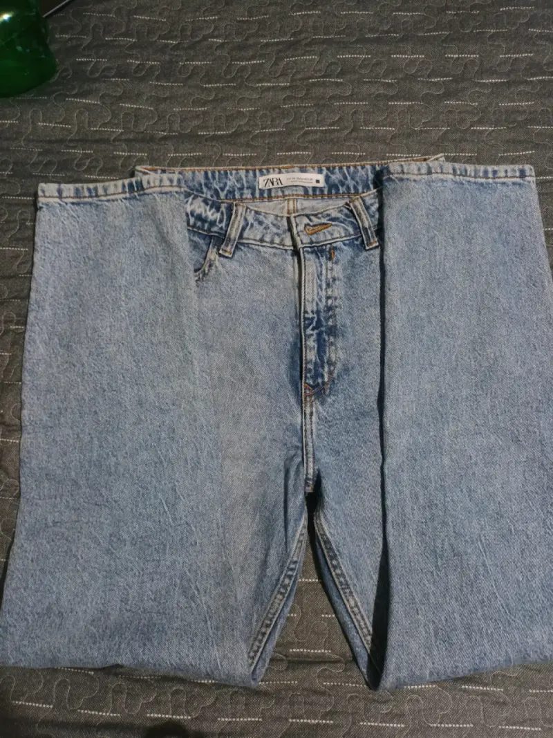 Jeans Zara azul claro talla 36 - 3