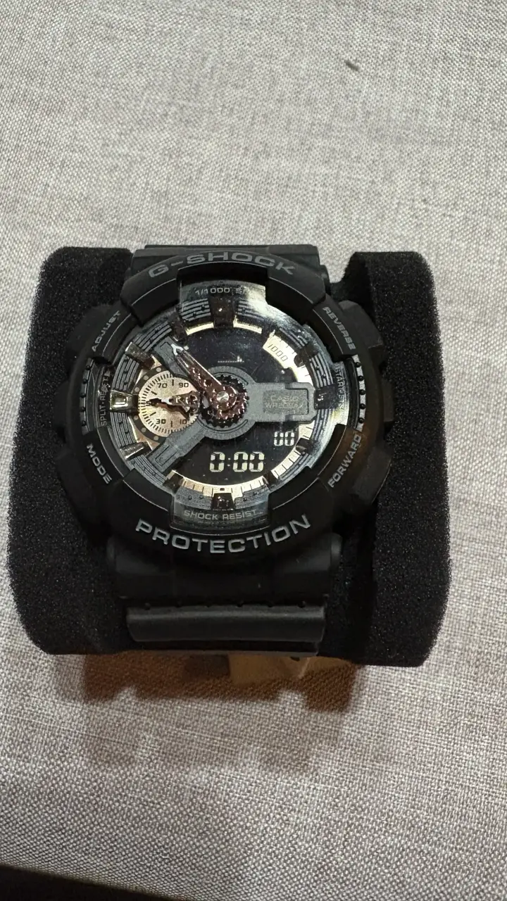 Reloj Casio G-Shock Negro Resistente - 1